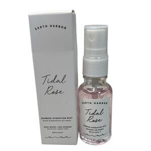 Earth Harbor Tidal Rose Seaweed Hydration Mist 0.68 fl oz/20 ml Travel Size NEW